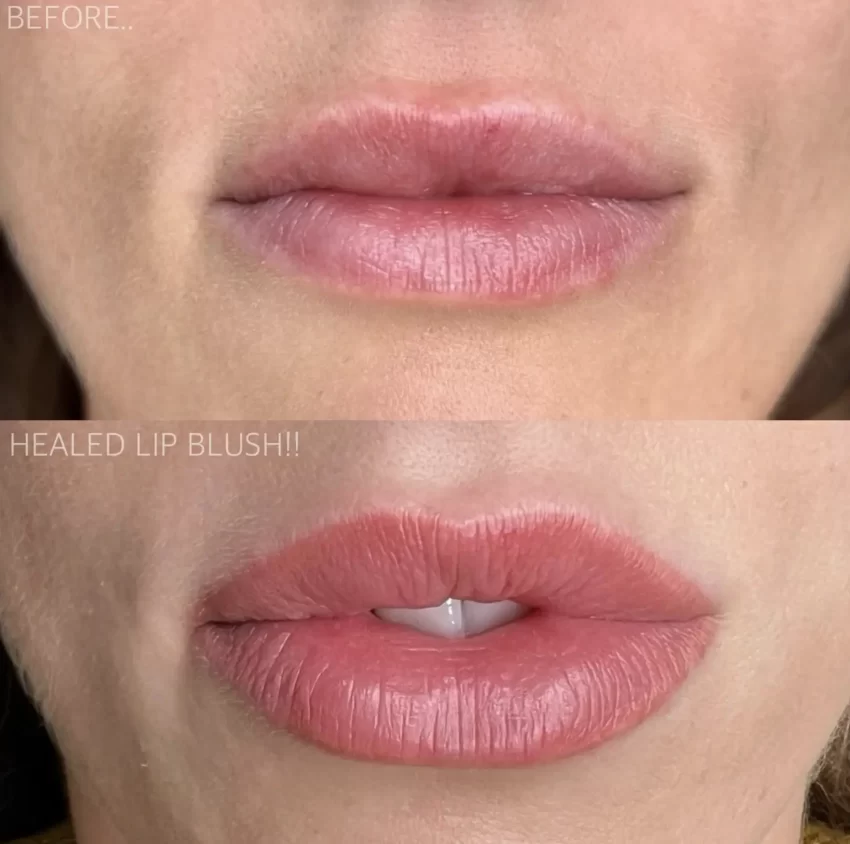 What are the don'ts after lip blush