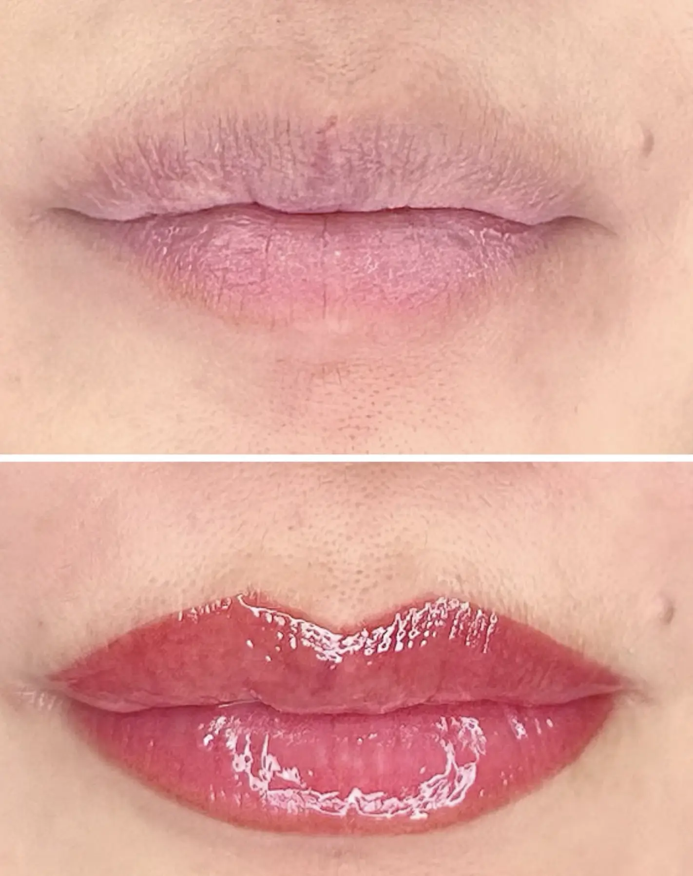 Natural lip tint tattoo Brisbane